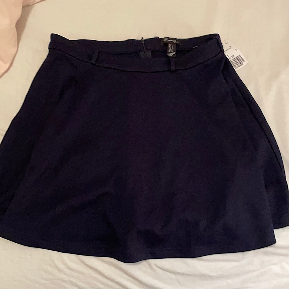 Navy blue skirt from Forever 21